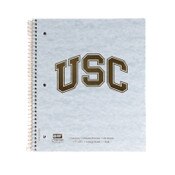 USC Trojans Gray Arch 3-Subject Notebook